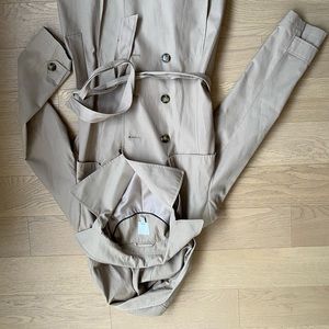 Nordstrom rain french coat in tan